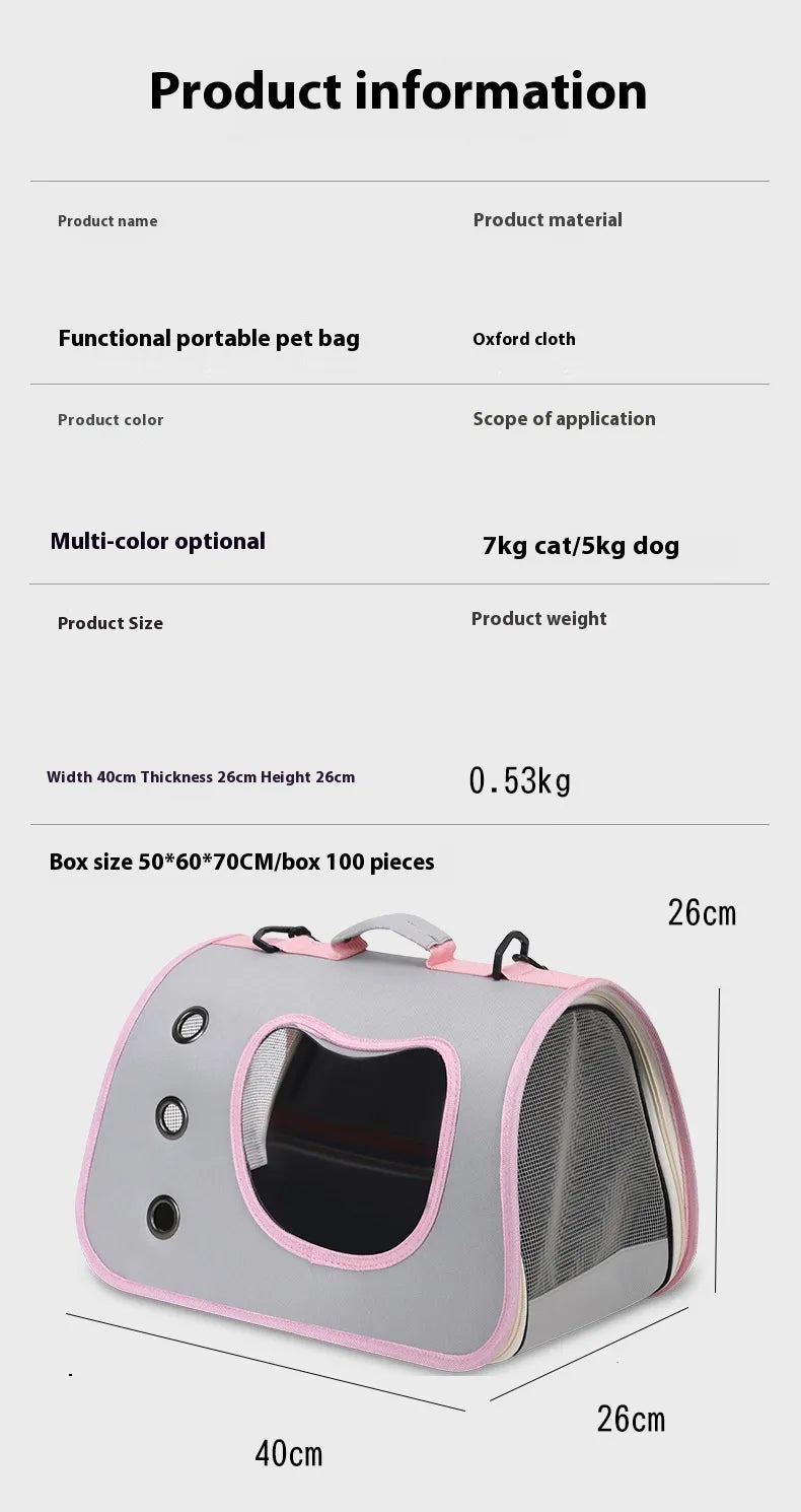 Best Pet Crossbody Carrier Bag